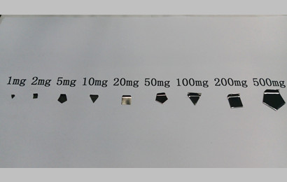E1 500mg 无磁不锈钢标准砝码non-magenetic stainless steel weight