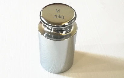 Steel chrome-plated weight M1 20kg
